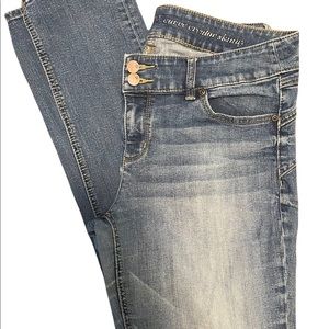 New York & Company Curve Creator Skinny Jeans -Size 12